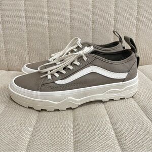 Vans Ultra Cush Women 7.5 Sentry Old‎ Skool WC Canvas Olive Green Platform Men 6